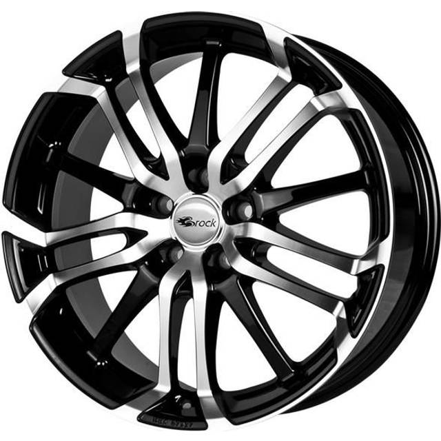 Brock B26 Schwarz Glanz Vollpoliert 7,5X17 4/98 ET30 CB58,1