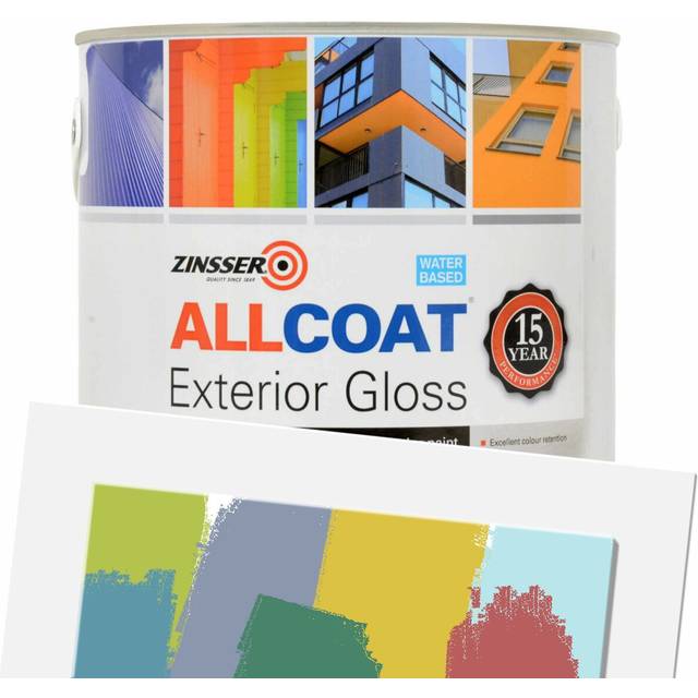 Zinsser - Allcoat Exterior Gloss Water-Based (Tinted) 2.5L