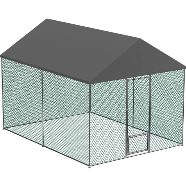 (XL(4x3x2.7m)) Large Walk-In Chicken Run Chicken Coop Cage