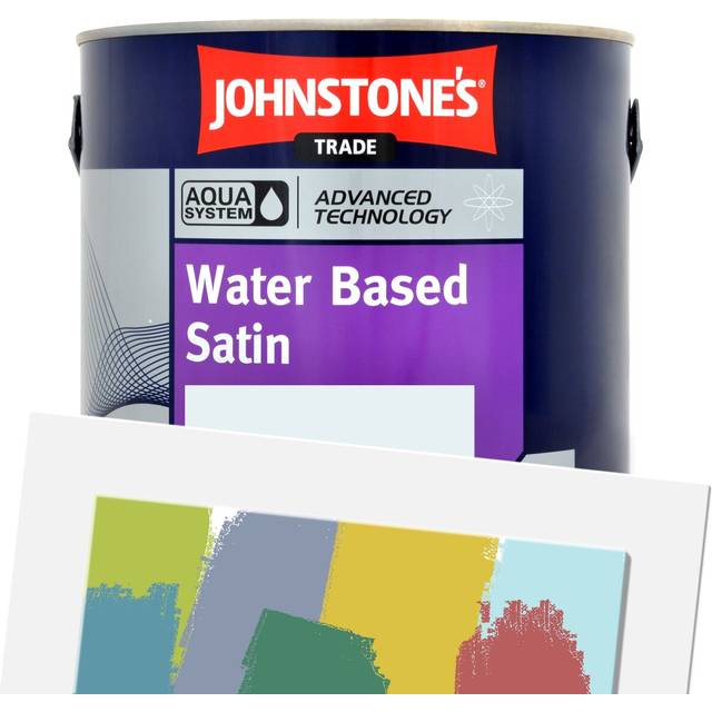 Johnstones Trade - Aqua Satin Colour (Tinted) 2.5L