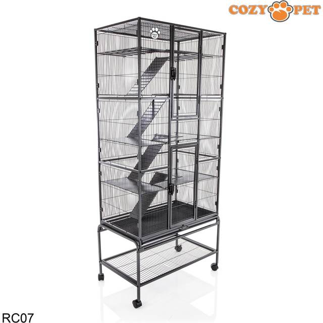 Rodent Cage by Cozy Pet 11mm bar spacing for Rat, Ferret, Chinchilla Small Pets RC07