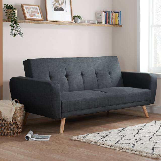 Farrow Large Double Sofa Bed - Grey