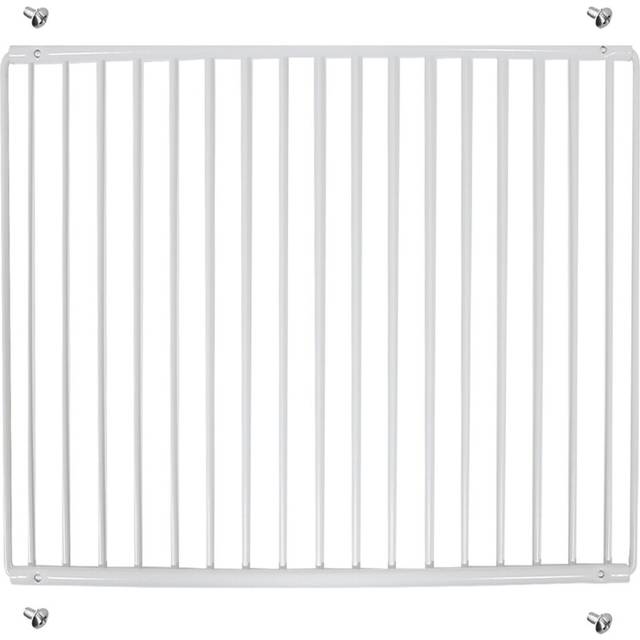 Fridge Shelf for AEG Refrigerator Freezer Adjustable White Plastic Coated Extendable Arms (Large, 425mm - 670mm x 320mm)