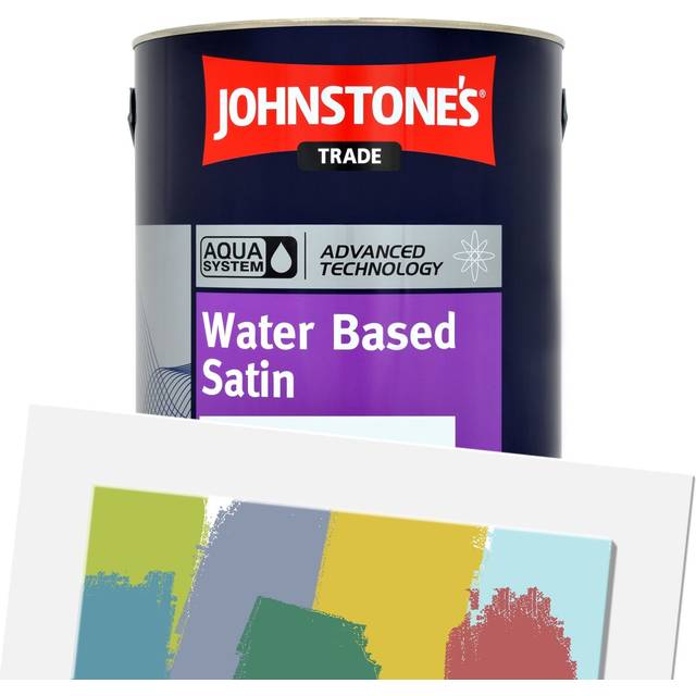 Johnstones Trade - Aqua Satin Colour (Tinted) 5L