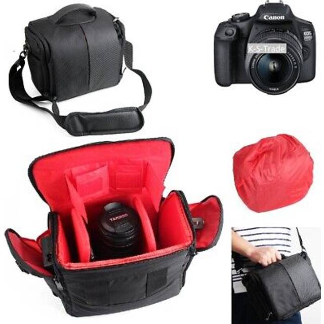 For canon eos 2000d camera bag dslr shoulder large waterproof