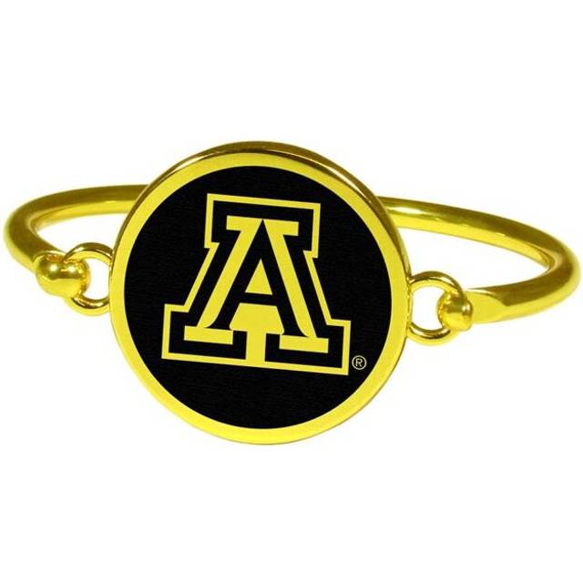 Siskiyou CGBB54 Female NCAA Arizona Wildcats Gold Tone Bangle Bracelet