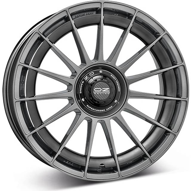 OZ Racing I-TECH Superturismo Aero Alloy Wheels In Star Graphite Set Of 4 - 18x8 Inch ET48 5x100 68mm Centre Bore Star Graphite, Graphite