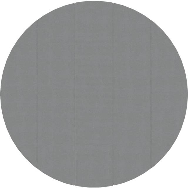 vidaXL Pool Ground Cloth Light Grey Ø550 cm Polyester Geotextile