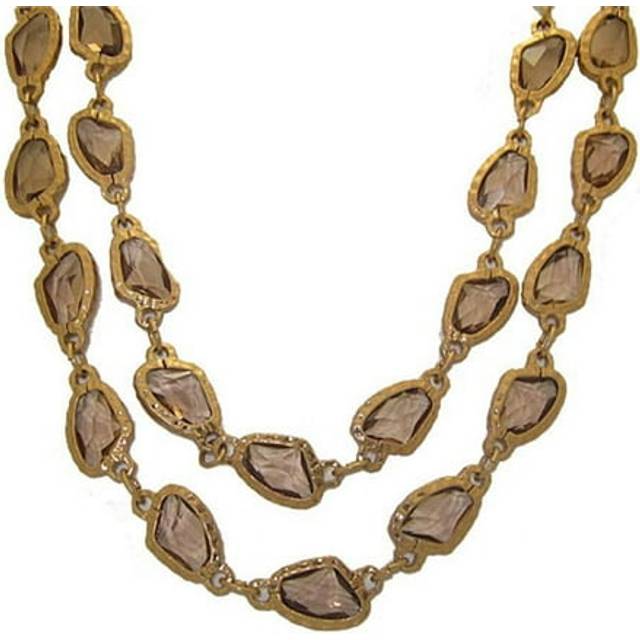 Designer Jewelry KN902 CHICO SMOKED TOPAZ NECKLACE