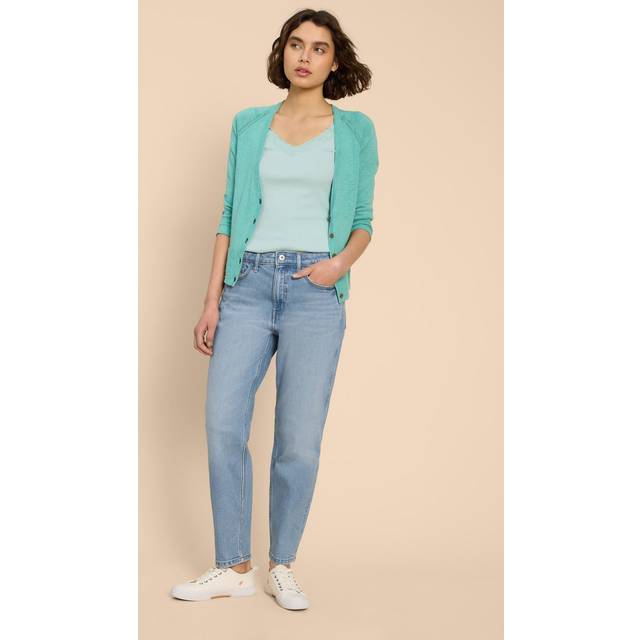 Women's White Stuff Women's Freya Weekend Jeans Light Denim - Blue - Size: 14/32in