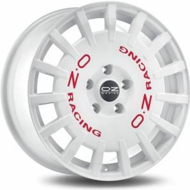OZ Rally Racing White 7.5x18 5/100 ET48 CB68.1