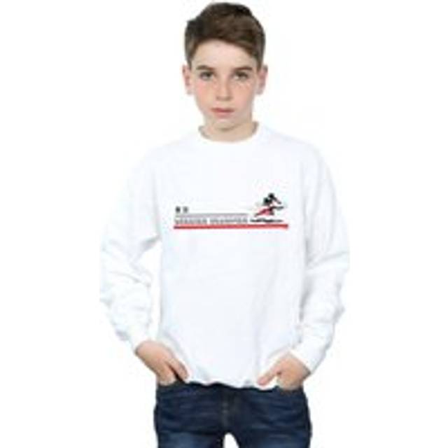 Mickey Mouse Running Champion Sweatshirt - White - 12-13 Years