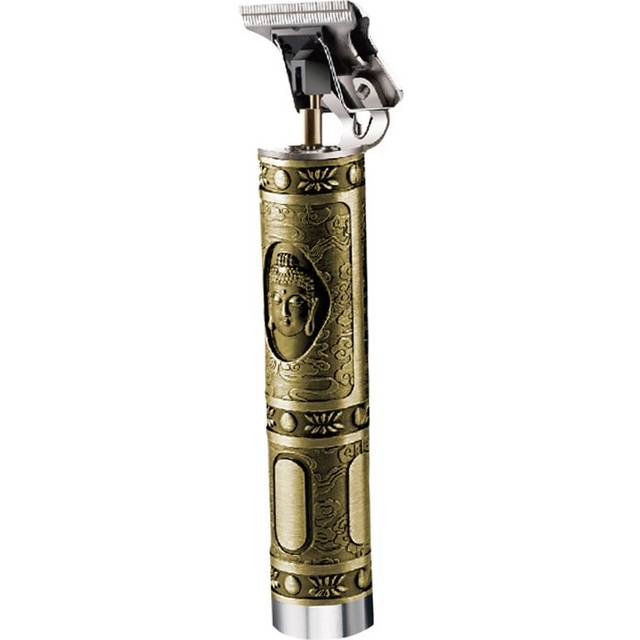 Kemei 0mm hårklippare hårklippare hårt trimmer trådlös trimmer män hårskärmaskin - Km -1974a- buddha