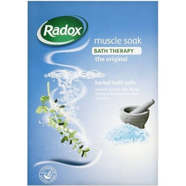 Radox Muscle Soak Bath Therapy The Original Herbal Bath Salts 6 x 400g