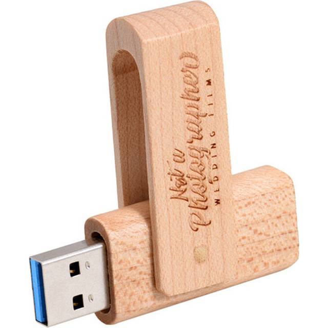 USB3.0 Customer LOGO wooden  flash drive wood pendrive 64GB  memory stick