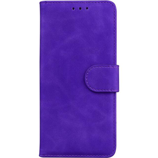 (iPhone 12 Pro Max, Purple) Classic Leather Card SlotÂWalletÂCase For Apple iPhone 13
