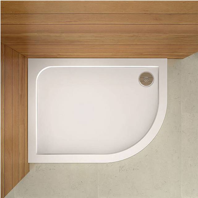 (1000x900mm) Quadrant Universal Shower enclosure Stone Tray