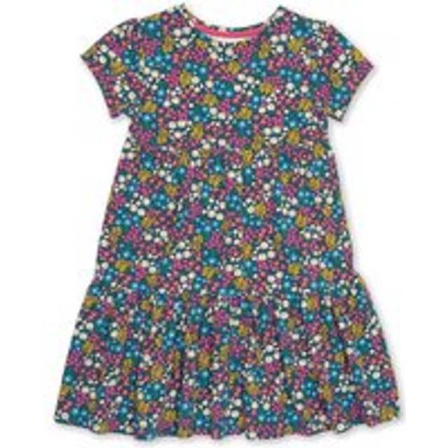 Flower Patch Dress Navy - Multi - 7 Years