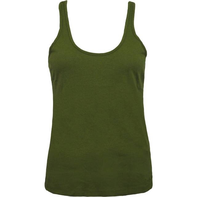 Timberland silk womens green tank top