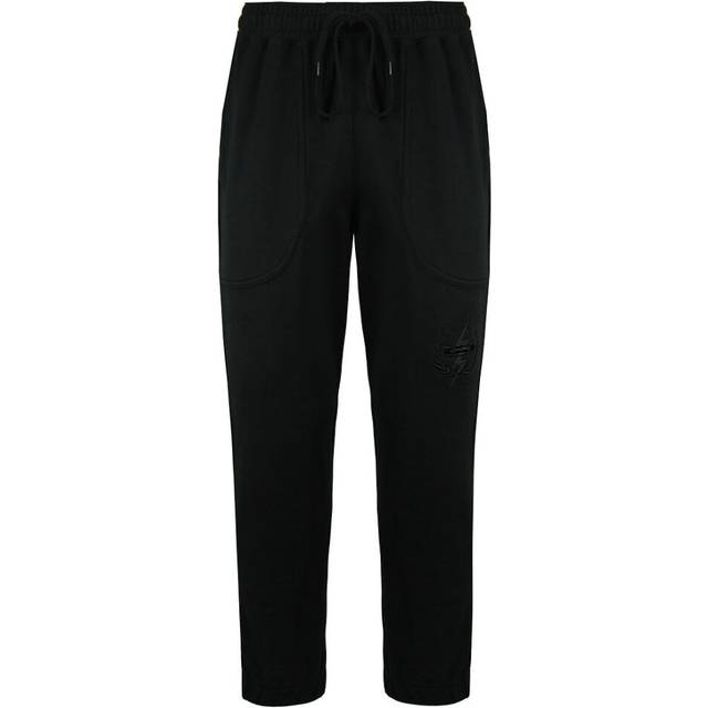 Nike Lebron Black Stretch Waist Mens Soft Fleece Track Pants CK6788 010 - Size Large