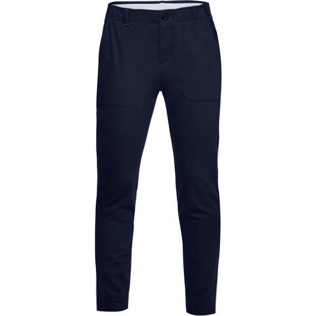 Under Armour Womens Vanish Pants Chino Trousers Navy 1326884 408 Cotton - Size 8 UK