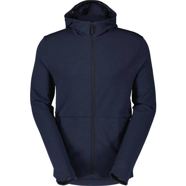 SCOTT Commuter Merino Hoodie, Mörkblå - Storlek XX-Large