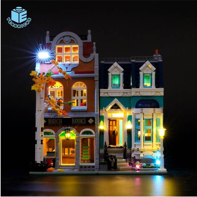 (Compatible With 10270) LED Light Kit Compatible With LEGO 10270 Bookstore Bricks Set NOT Includes
