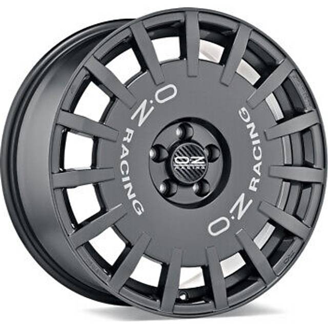 Alloy Wheel Oz Racing Rally Racing For Fiat Abarth 500e 7x17 4x100 Dark Gra 13c