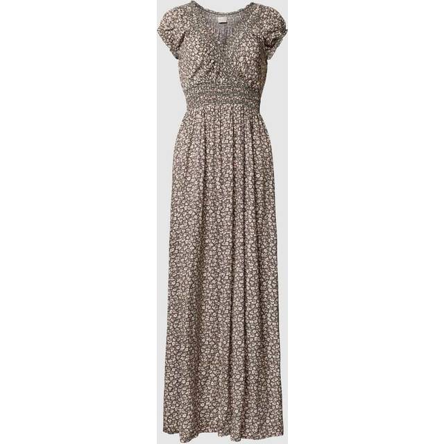 Apricot Women's Ditsy-Floral Maxi Smock Dress New Look - UK 12