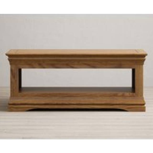 Burford Rustic Solid Oak Coffee Table