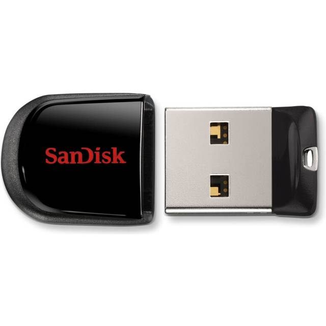 SanDisk SDCZ33-008G-B35 8 GB Cruzer Fit USB 2.0 Flash Drive - Black
