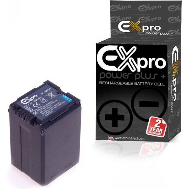 Ex-Pro Digital Camera Battery VW-VBG390 VBG390E for Panasonic VDR-D160 D210