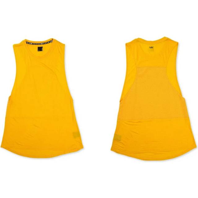 Supra Borrowed Muscle Tank Top Mens Casual Training Vest 192182 811 - Yellow Textile - Size X-Large