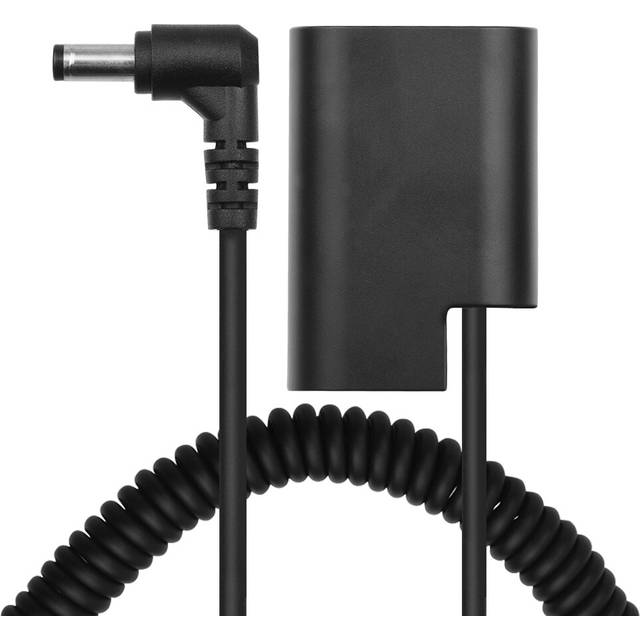 Andoer ep -5a en -el14 dummy batteripaket dc kopplingskontakt fjäderkabel batteribyte för nikon d3100 d3300 d5100 kameror - För panasonic bmw-blå