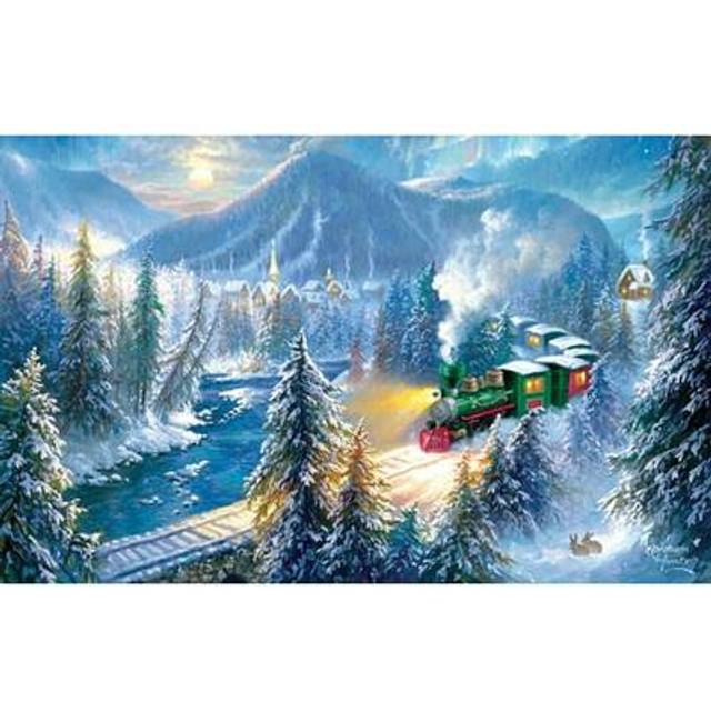 Mountain Christmas Train