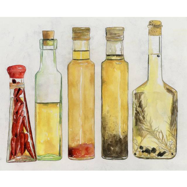 The Kitchen Supplies E - Wrapped Canvas Painting Print (51cm H x 76cm W x 3.8cm D)