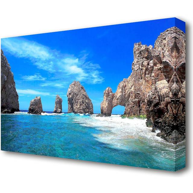 'Cabo San Lucas Mexico Seascape' Photographic Print on Canvas (50.8 cm H x 81.3 cm W)