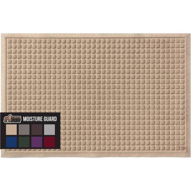 Gorilla Grip Ultra Absorbent Moisture Guard Doormat  Absorbs Up to 1.7