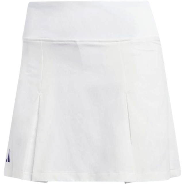 adidas womens Club Pleated Tennis Skirt  White  X-Small US