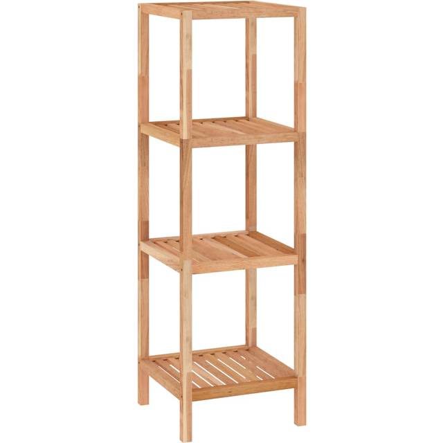 Vidaxl - Bathroom Shelf 36x36x112 cm Solid Wood Walnut
