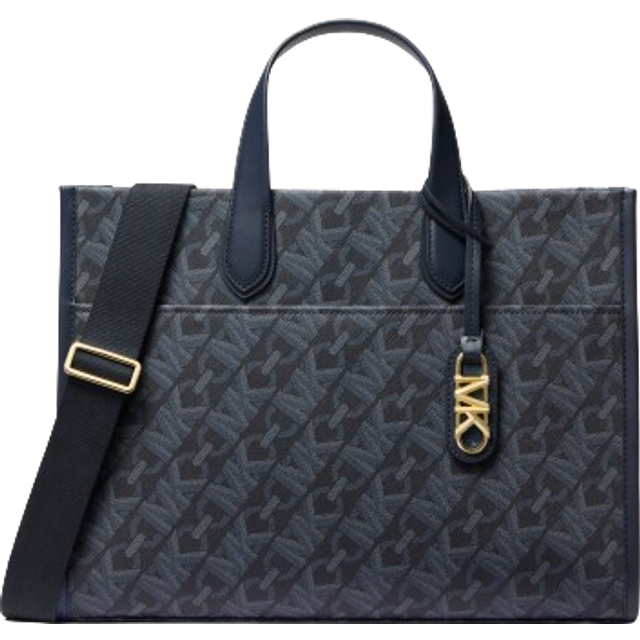 Michael Kors Gigi Large Empire Signature Logo Tote Bag