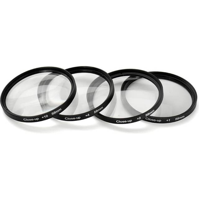 (55mm) (62mm) Close-up +1/+2/+4/+10 49/52/55/58/62/67/72/77mm Lens Filter Kit Set for DSLR Camera