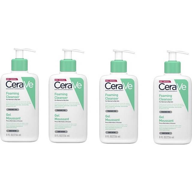 CeraVe Foaming Cleanser 236ml x 4