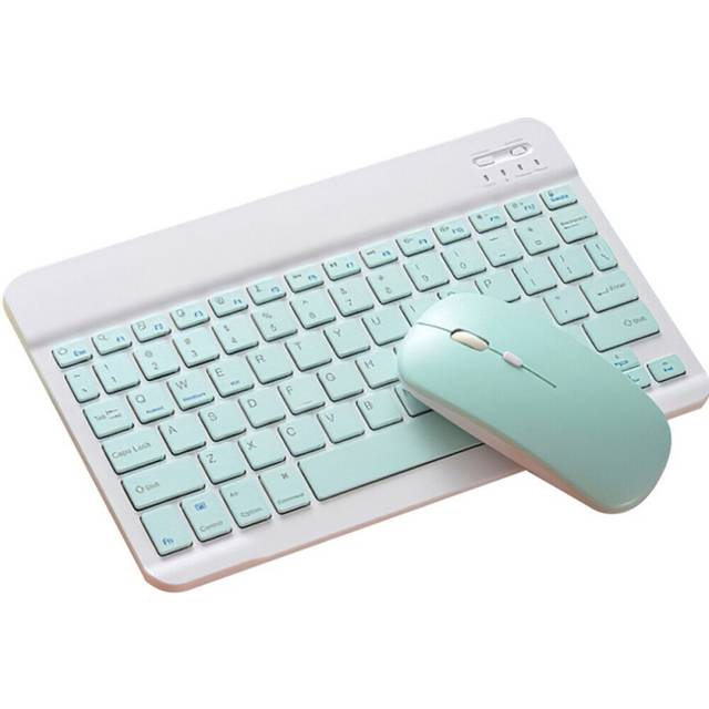 Universal Bluetooth Keyboard Mouse Sets Ultra Thin Wireless For Computer Laptop Tablet Cell Phone Keyboard & Mouse Bundles