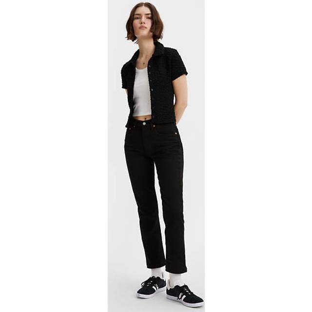 501® Levi's® Crop Jeans - Black - 29X28