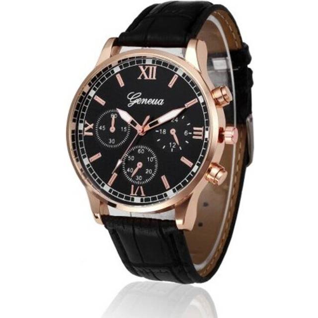 Veile Studios Men's Quartz Watch Fashion Business Style Casual Accessory Black Watches