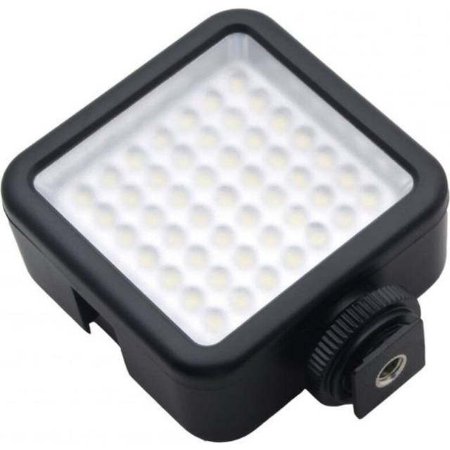 Camera Fill Light 49 LED Fill Lights for Camera Studio News Wedding Video Fill Light Black