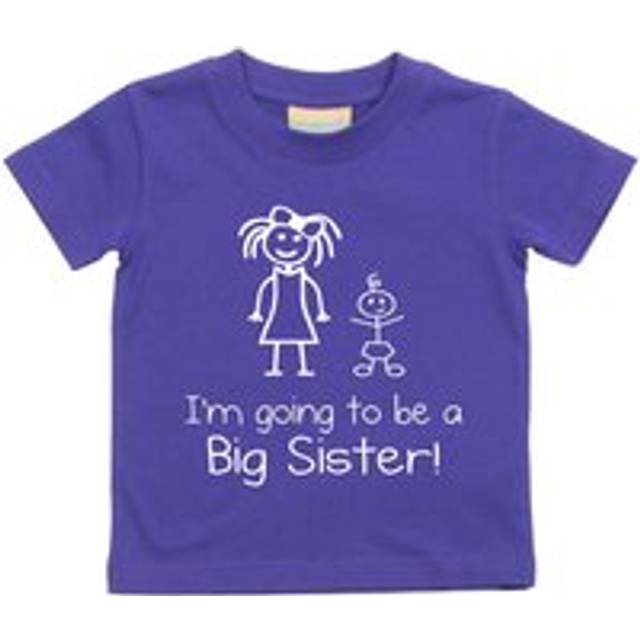 I'm Going To Be A Big Sister Purple Tshirt - 3-4 Years
