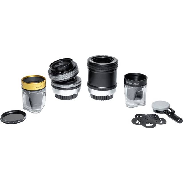Lensbaby Twist 60 Lens + Double Glass II Optic Swap Kit for Fuji X