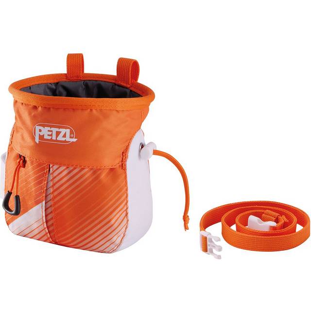 Petzl Sakapoche - Kritpåse Orange / White One Size